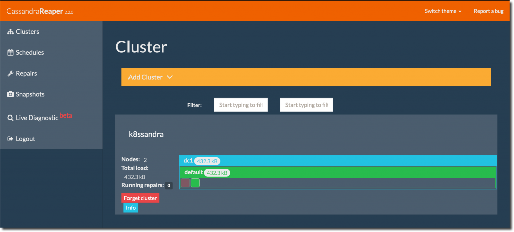 Monitor Cassandra-Reaper repairs with Prometheus and Grafana